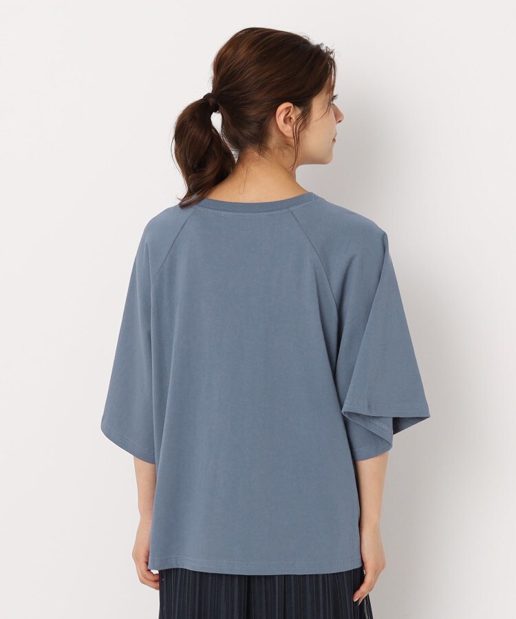ザンパ(ZAMPA)の【五分袖】フレアスリーブロゴTシャツ4