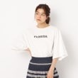 ザンパ(ZAMPA)の【五分袖】フレアスリーブロゴTシャツ10