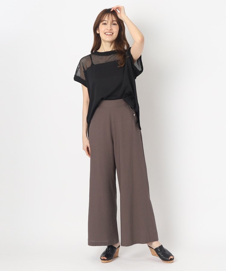 ザンパ(ZAMPA)のメッシュ切替ツイルドロッププルオーバー13