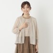 ザンパ(ZAMPA)の【秋も着られる】シアーヤーン7分袖ドロストブルゾン16