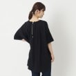 ザンパ(ZAMPA)のトリコットバックファスナーチュニック ブラック(019)
