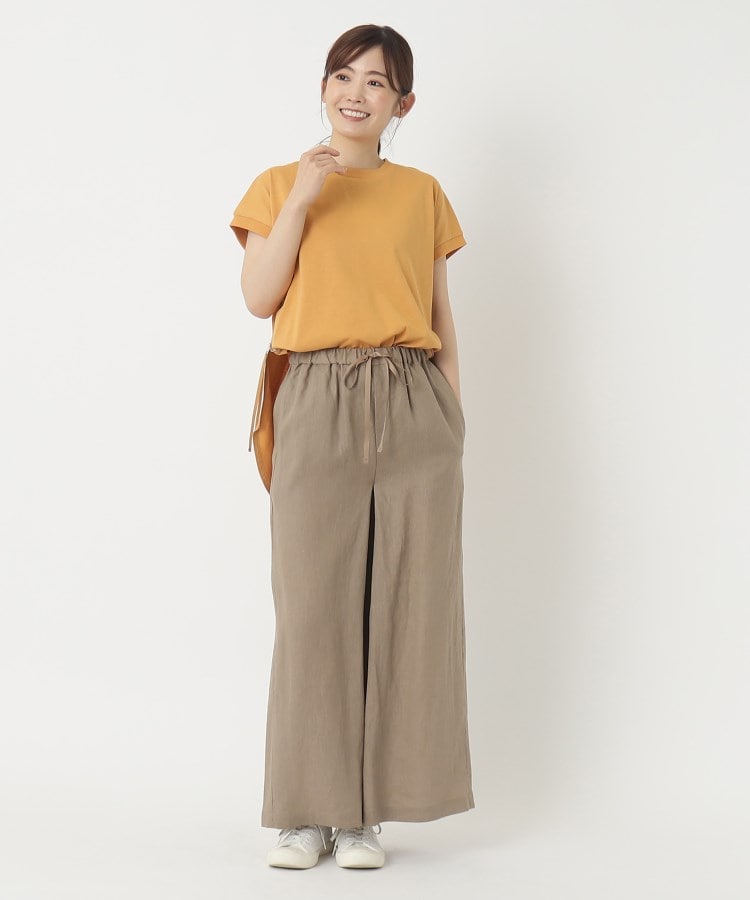 ザンパ(ZAMPA)のリネンイージーロングキュロットパンツ19
