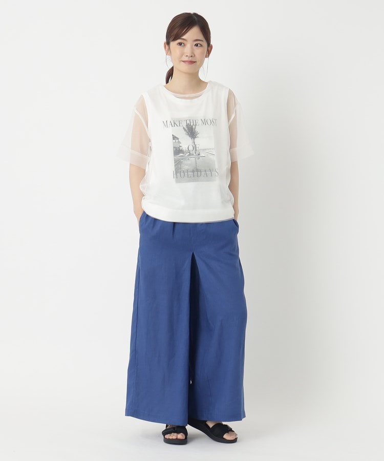 ザンパ(ZAMPA)の【SALE】リゾートプリントタンク＋オーガンジートップスSET15