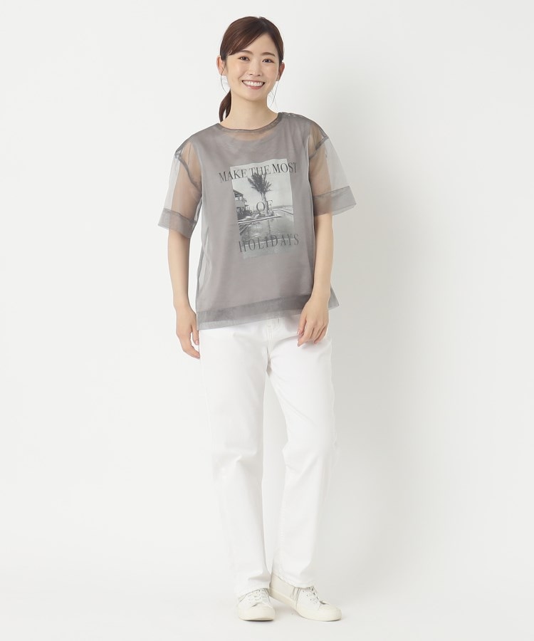 ザンパ(ZAMPA)の【SALE】リゾートプリントタンク＋オーガンジートップスSET19