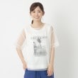 ザンパ(ZAMPA)の【SALE】リゾートプリントタンク＋オーガンジートップスSET オフホワイト(003)