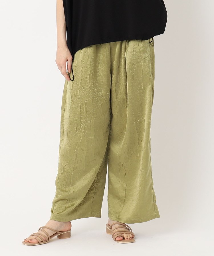 ザンパ(ZAMPA)の【SALE】サテンワッシャーイージーコクーンパンツ12