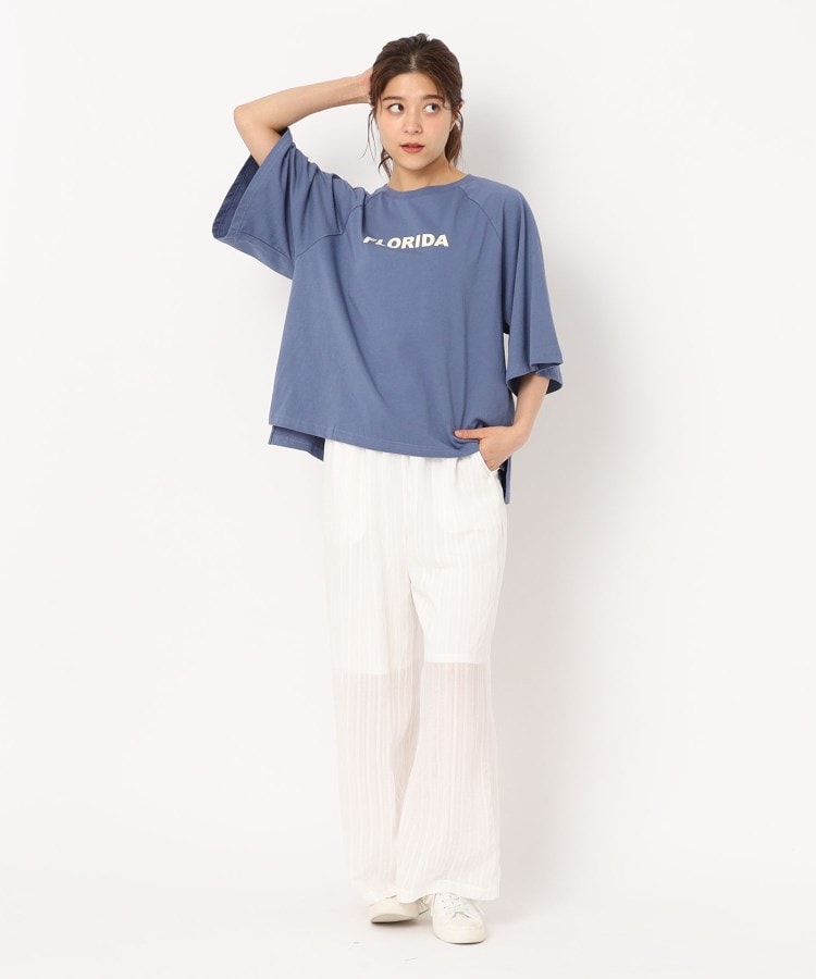 ザンパ(ZAMPA)の【SALE】シャドウストライプイージーワイドパンツ11