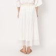 ザンパ(ZAMPA)の【SALE/ウエストゴムでらくちん！！】メッシュストライプタックフレアスカート3
