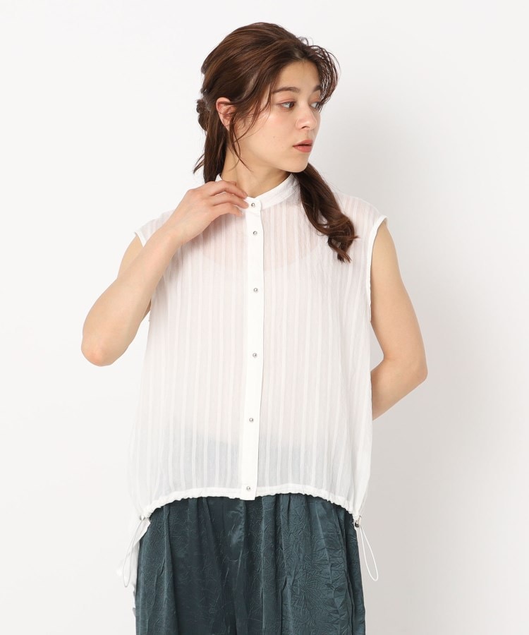 2WAYノースリーブブラウス - SOÉJU online store｜上質な大人の