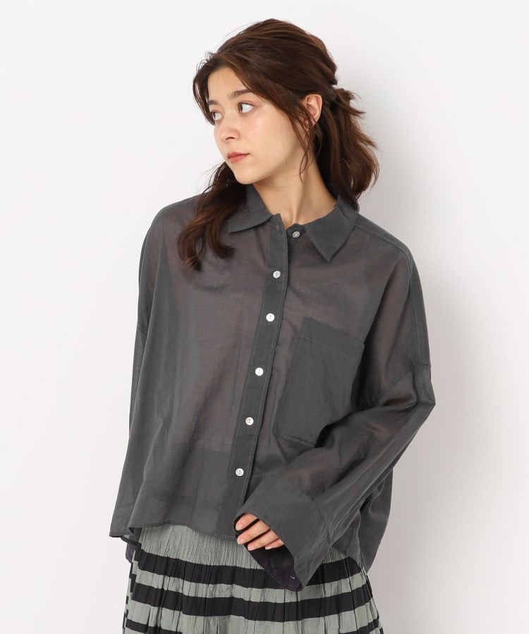 ザンパ(ZAMPA)の【秋も着られる】ワイドシルエットポケットシャツ13