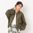 ザンパ(ZAMPA)の【秋も着られる】ワイドシルエットポケットシャツ カーキ(027)