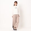 ザンパ(ZAMPA)のフロッキーロゴハイネックTシャツ10