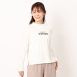 ザンパ(ZAMPA)のフロッキーロゴハイネックTシャツ オフホワイト(003)