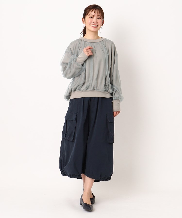 ザンパ(ZAMPA)のラメチュールレイヤードプルオーバー18
