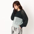 ザンパ(ZAMPA)のコットンメッシュ配色プルオーバー12