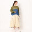 ザンパ(ZAMPA)のコットンメッシュ配色プルオーバー18