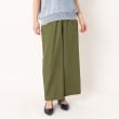 ザンパ(ZAMPA)のゴムタックウエストワイドパンツ グリーン(024)