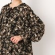 ザンパ(ZAMPA)のぼかしフラワープリントフリルカラーブラウス5
