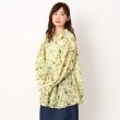 ザンパ(ZAMPA)のぼかしフラワープリントフリルカラーブラウス12