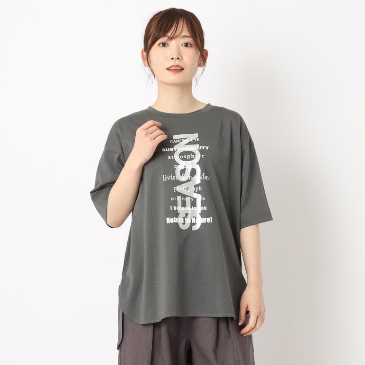 ザンパ(ZAMPA)のオーバーサイズロゴTシャツ Ｔシャツ