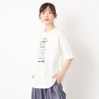 ザンパ(ZAMPA)のオーバーサイズロゴTシャツ オフホワイト(003)