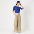 ザンパ(ZAMPA)のワイドリブハーフスリーブニット30