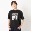 ザンパ(ZAMPA)の箔デザインロゴクルーTシャツ12