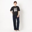 ザンパ(ZAMPA)の箔デザインロゴクルーTシャツ14
