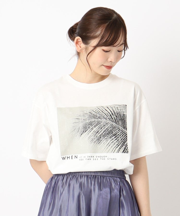 ザンパ(ZAMPA)のモノクロフォトクルーTシャツ8