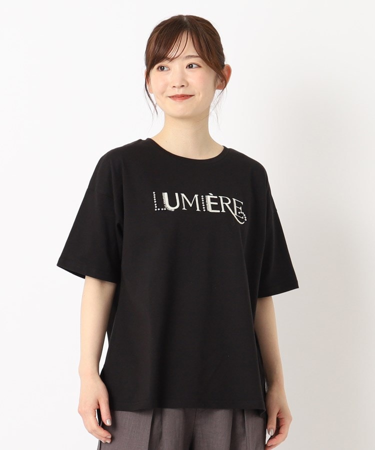 スタッズミックスロゴ刺繍プルオーバー(カットソー) | ZAMPA スタッズミックスロゴ刺繍プルオーバー(カットソー) | ZAMPA