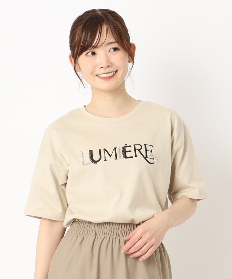 スタッズミックスロゴ刺繍プルオーバー(カットソー) | ZAMPA スタッズミックスロゴ刺繍プルオーバー(カットソー) | ZAMPA