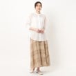ザンパ(ZAMPA)のシアーチェックセミフレアースカート19