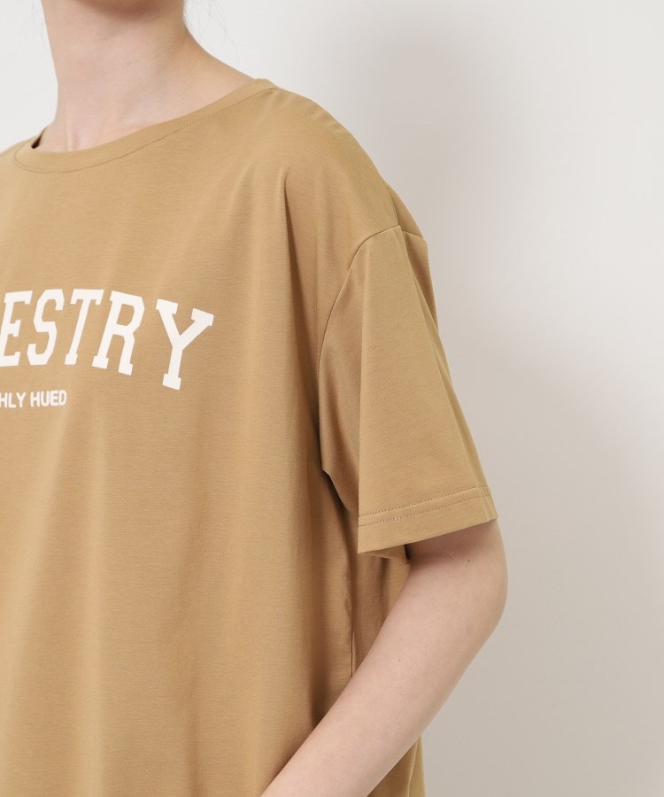 ザンパ(ZAMPA)のフロッキーロゴオーバーサイズTシャツ5
