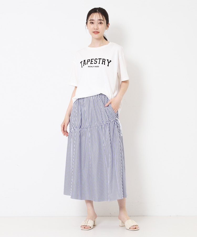 ザンパ(ZAMPA)のフロッキーロゴオーバーサイズTシャツ9