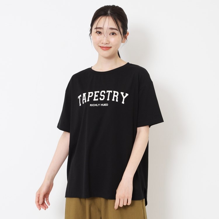 ザンパ(ZAMPA)のフロッキーロゴオーバーサイズTシャツ Ｔシャツ