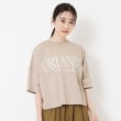 ザンパ(ZAMPA)のビックシルエットロゴT グレージュ(050)