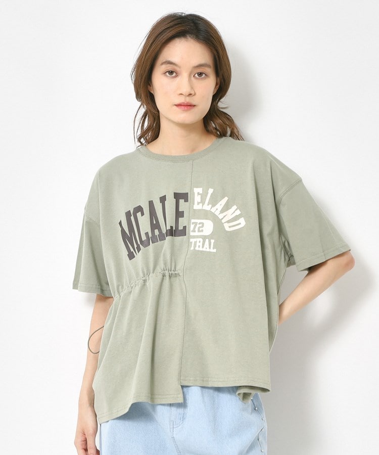 ザンパ(ZAMPA)のリメイク風アシメTシャツ17