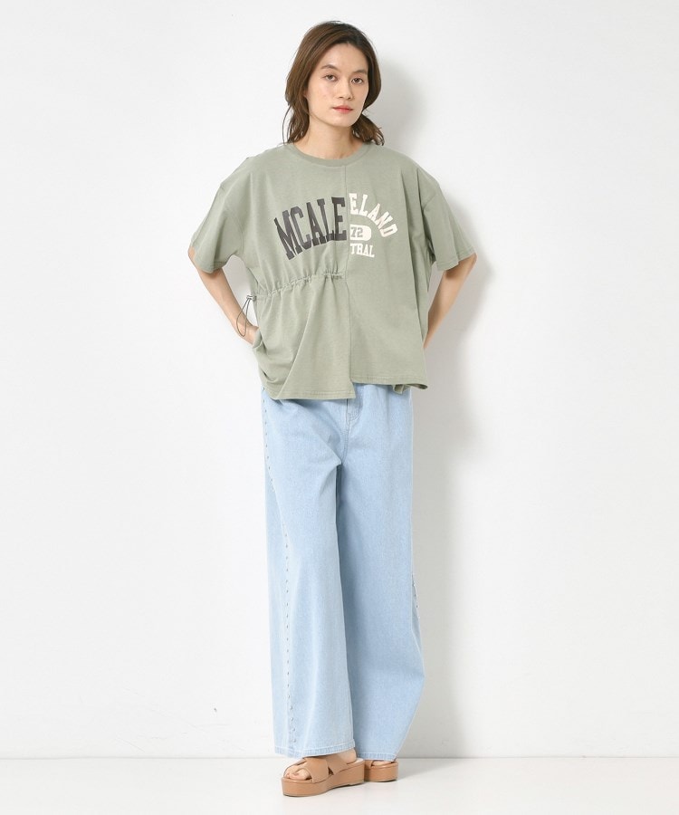 ザンパ(ZAMPA)のリメイク風アシメTシャツ18