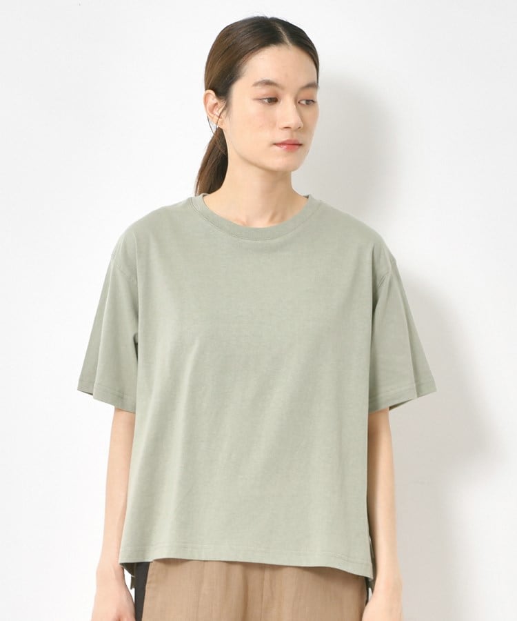 ザンパ(ZAMPA)のベーシッククルーTシャツ1