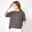 ザンパ(ZAMPA)のベーシッククルーTシャツ チャコールグレー(013)