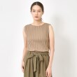 ザンパ(ZAMPA)のラメワイドリブノースリーブプルオーバー24