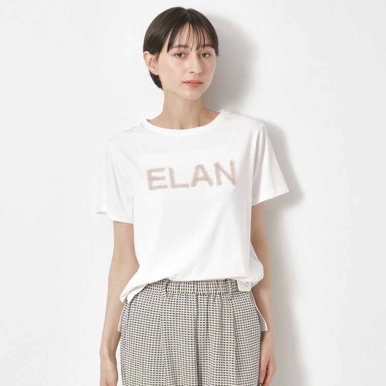 ザンパ(ZAMPA)のチュールテープ刺しゅうTシャツ Ｔシャツ