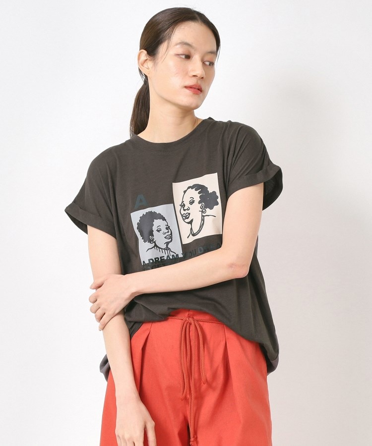 ザンパ(ZAMPA)のフェイスモチーフロゴドルマンTシャツ13