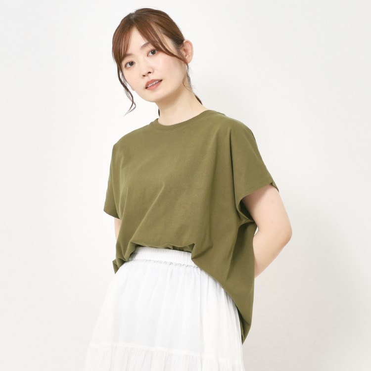 ザンパ(ZAMPA)のコットンクルードルマンTシャツ Ｔシャツ