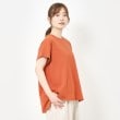 ザンパ(ZAMPA)のコットンクルードルマンTシャツ オレンジ(065)