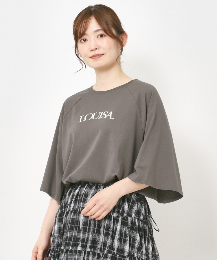 ザンパ(ZAMPA)のフレアースリーブロゴTシャツ12