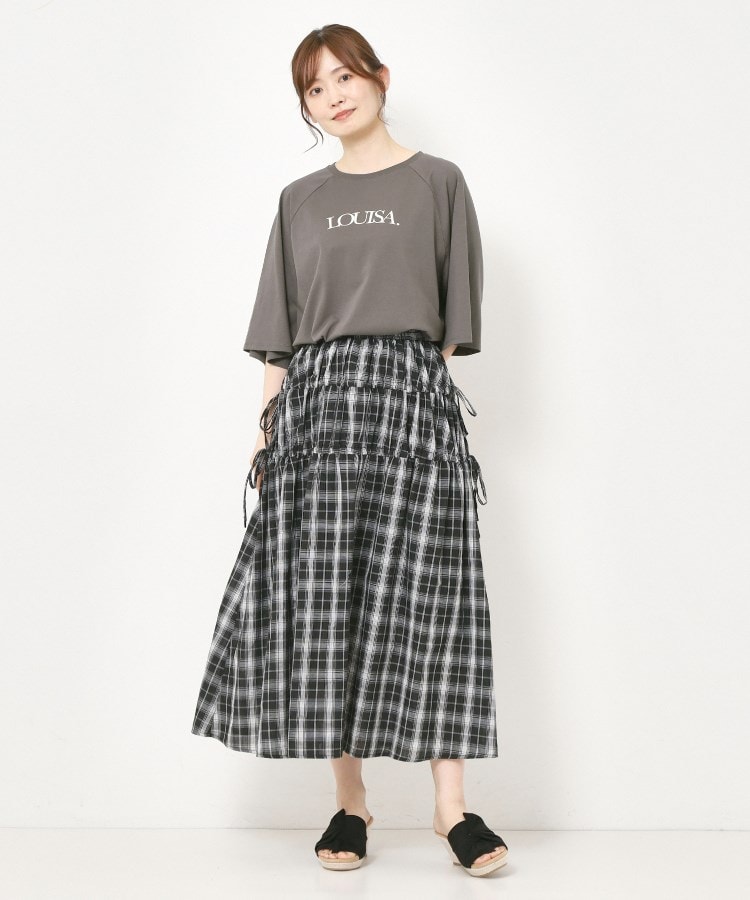 ザンパ(ZAMPA)のフレアースリーブロゴTシャツ14