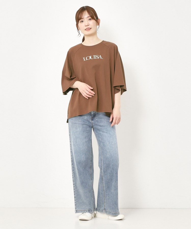 ザンパ(ZAMPA)のフレアースリーブロゴTシャツ21
