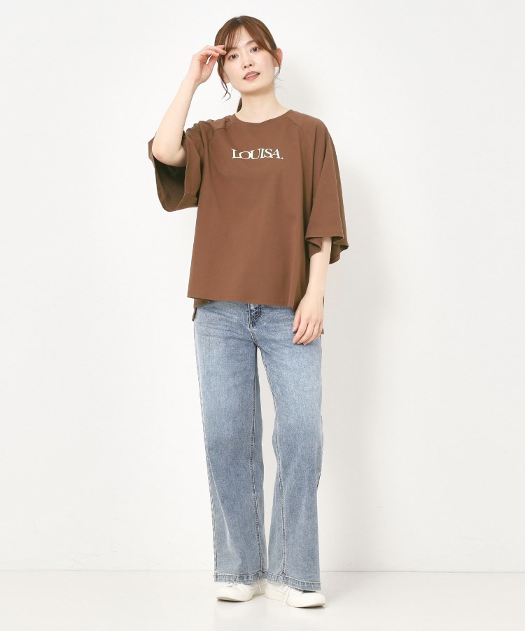 ザンパ(ZAMPA)のフレアースリーブロゴTシャツ22