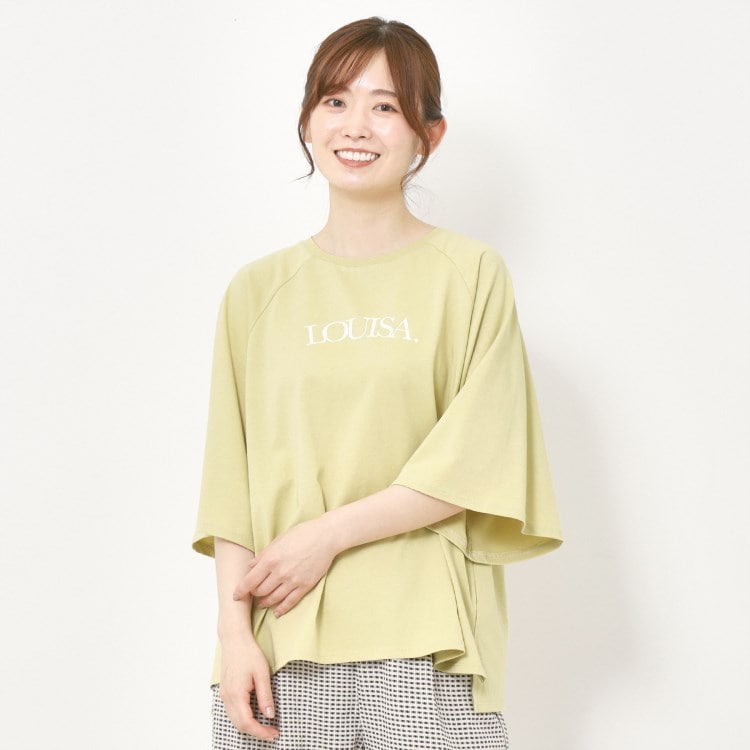 ザンパ(ZAMPA)のフレアースリーブロゴTシャツ Ｔシャツ